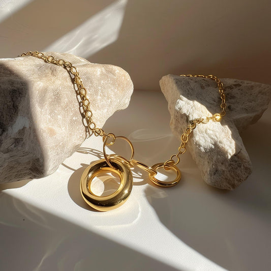 18 Kt Chain set with Pendant